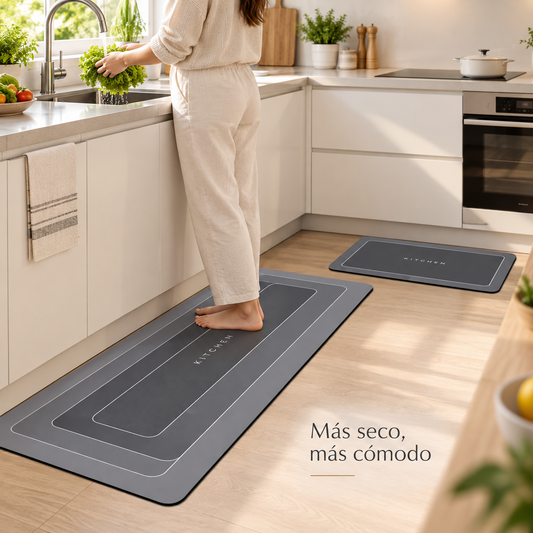 Combo x2 Tapetes Absorbentes para Cocina 💧