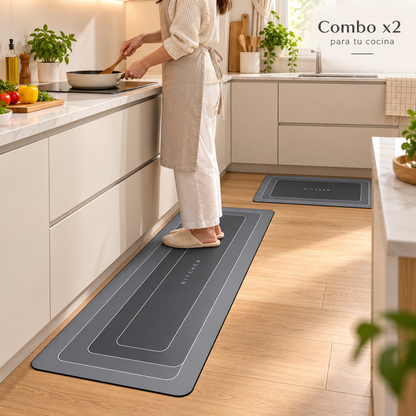 Combo x2 Tapetes Absorbentes para Cocina 💧