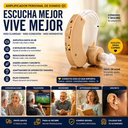 AMPLIFICADOR PERSONAL DE SONIDO 🔊✨