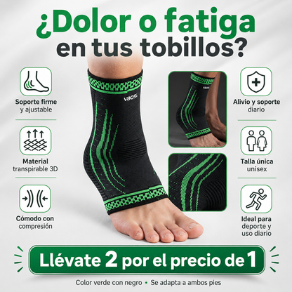 Tobillera ortopédica con soporte firme y compresión cómoda🏃🧦